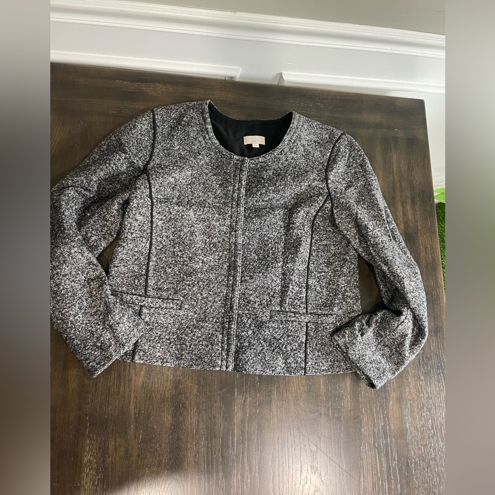 Loft Wool Cotton Blazer
